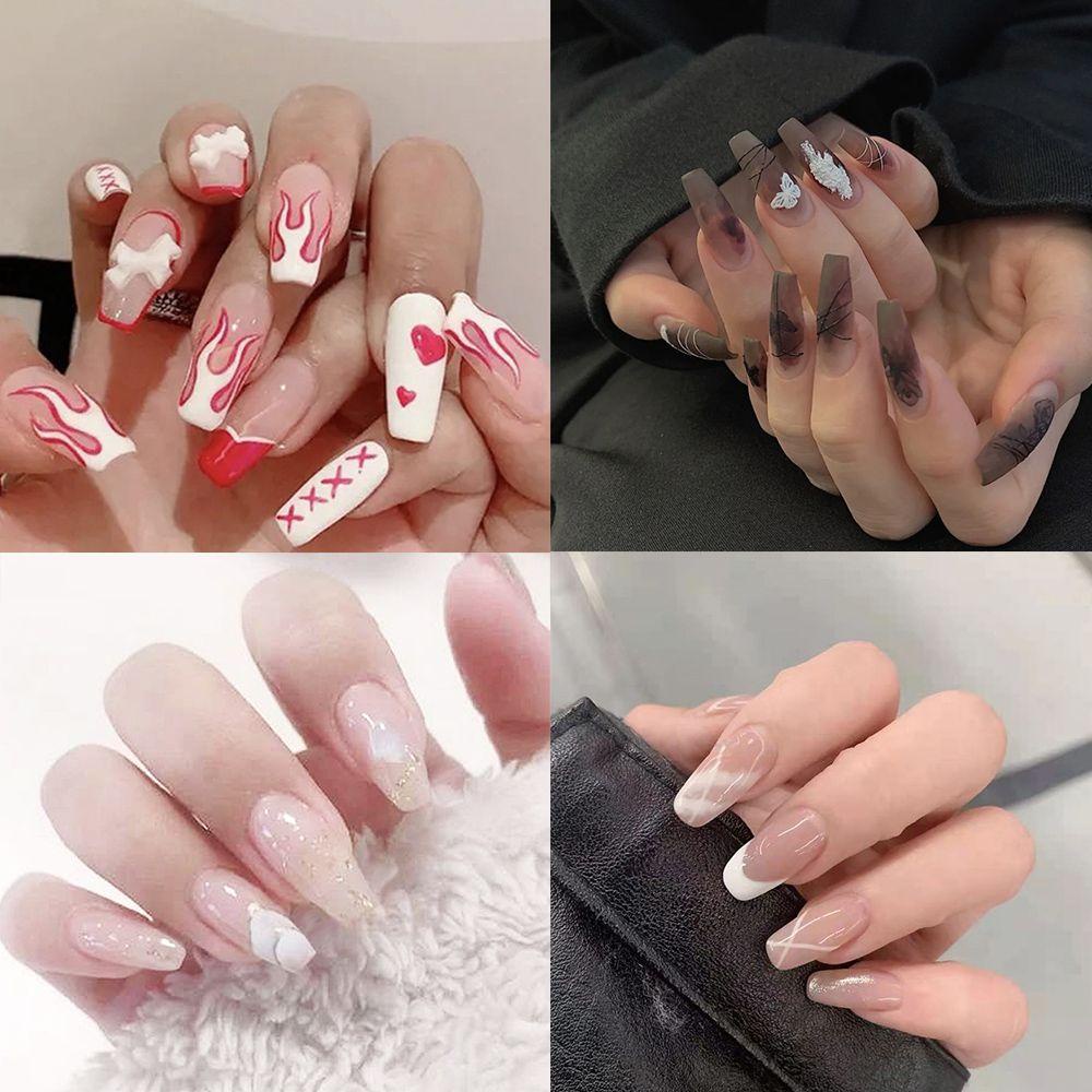 Hộp 24 Móng Tay Giả SOFTNESS Đầu Vuông