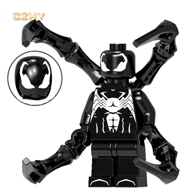 Mô Hình Lego Xếp Hình Nhân Vật Venom / Spiderman Cho Bé