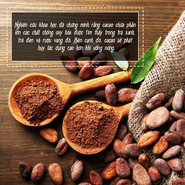 500gr Bột Cacao cao cấp nguyên chất Đăk Lăk