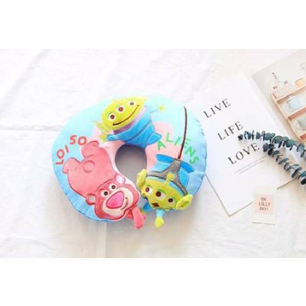 Gấu dâu Lotso Gối Kê Cổ Chữ U Hình Nhân Vật Hoạt Hình Winnie Stitch Người Ngoài Hành Tinh # 11