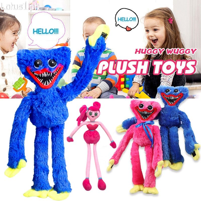 30cm/35cm/40cm huggy wuggy Thú nhồi bông đồ chơi sang trọng Poppy chơi trò chơi kinh dị đáng sợ con búp bê sang trọng mềm đồ chơi cho trẻ em trai món quà sinh nhật 【lotus.fr】