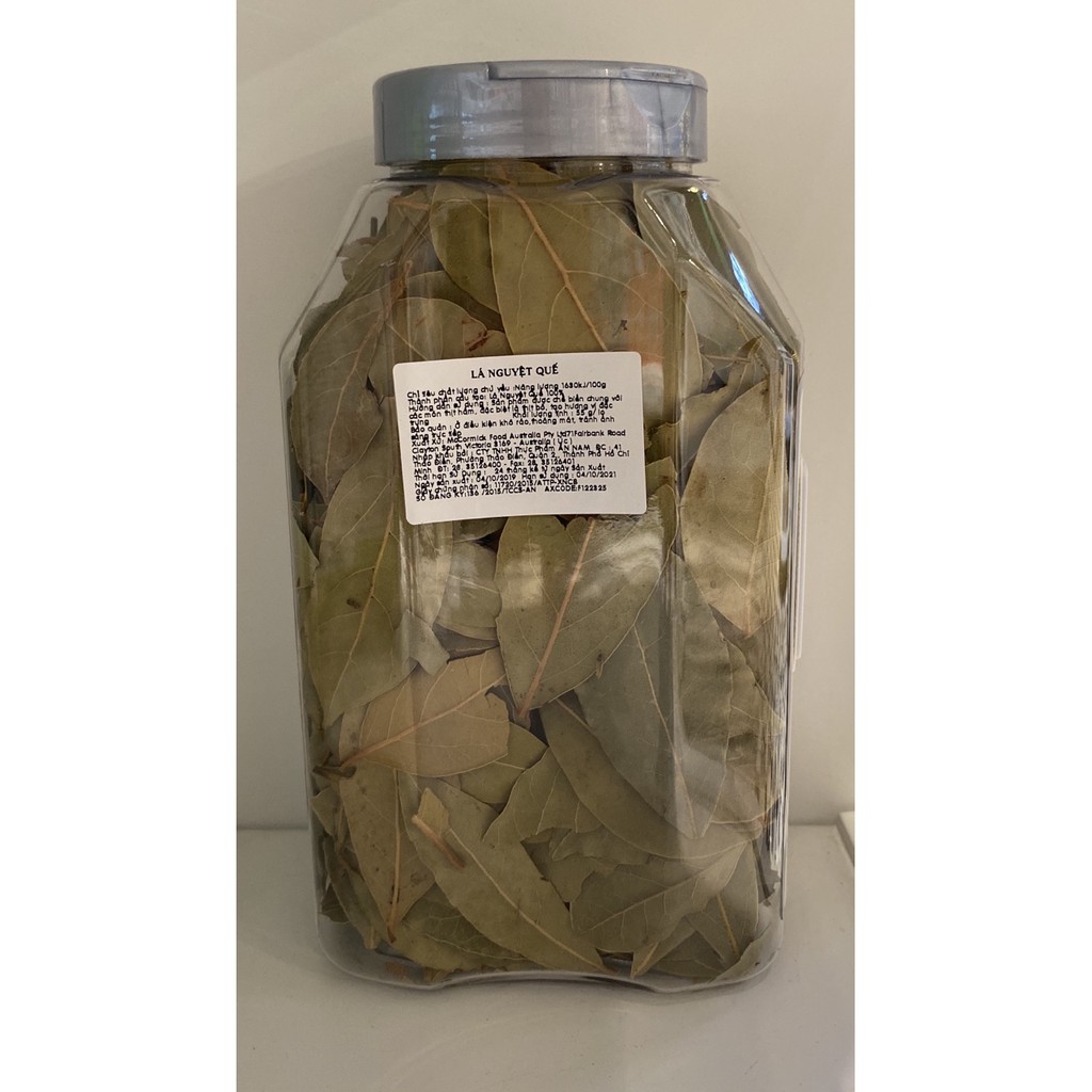 [HỘP LỚN 55g] LÁ NGUYỆT QUẾ KHÔ [Australia] MCCORMICK Bay Leaves (amn-hk5)