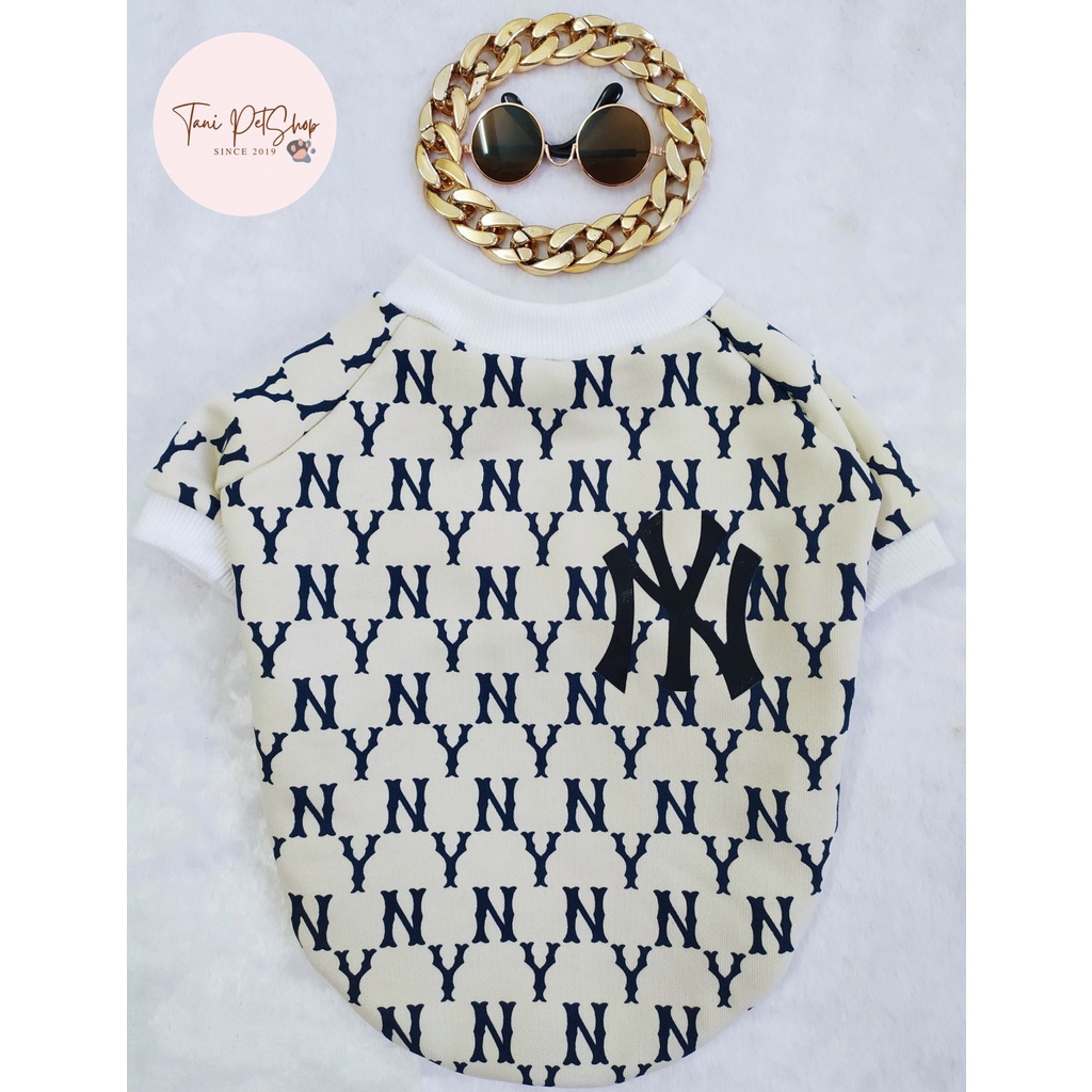 Áo Thun NY Cho Chó Mèo - Quần Áo Thú Cưng Giá Rẻ Tanipetshop
