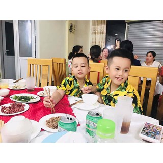 Bộ hoa quả chuối dứa dưa hấu