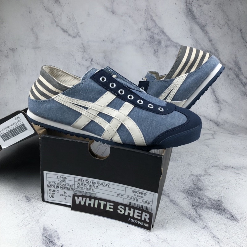 Chính hãng Asics Onitsuka Tiger Mexico 66 Phong Cách Năng Động Trẻ Trung Dành Cho Cả Nam Và Nữ
