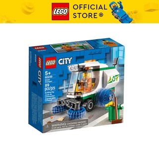 LEGO CITY 60249 Xe Quét Đường ( 89 Chi tiết) Bộ gạch đồ chơi lắp ráp giao thông cho trẻ em