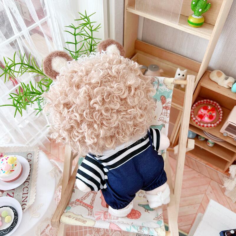 Áo Liền Quần Hình Gấu Hoạt Hình 20cm Cho Búp Bê Xiao Zhan Yibo Zhang Zhehan Gong Jun TFBOYS