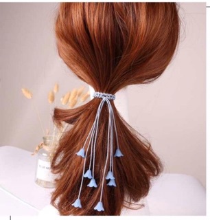Dây cột tóc hoa rơi