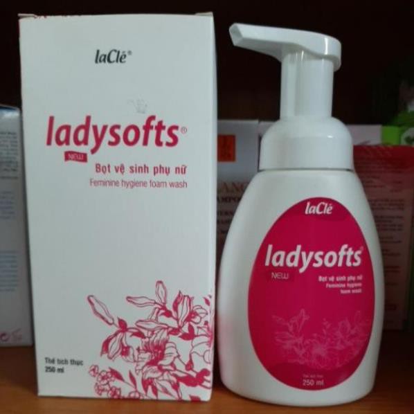 Ladysofts new dung dịch vệ sinh phụ nữ lacle / ladysoft