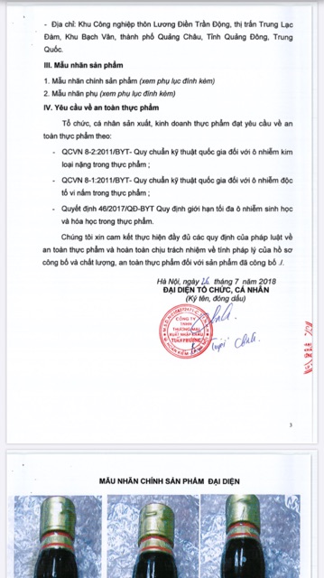 Xì dầu càng cua Nhất Phẩm Tiên 500ml TP Minh Duyên