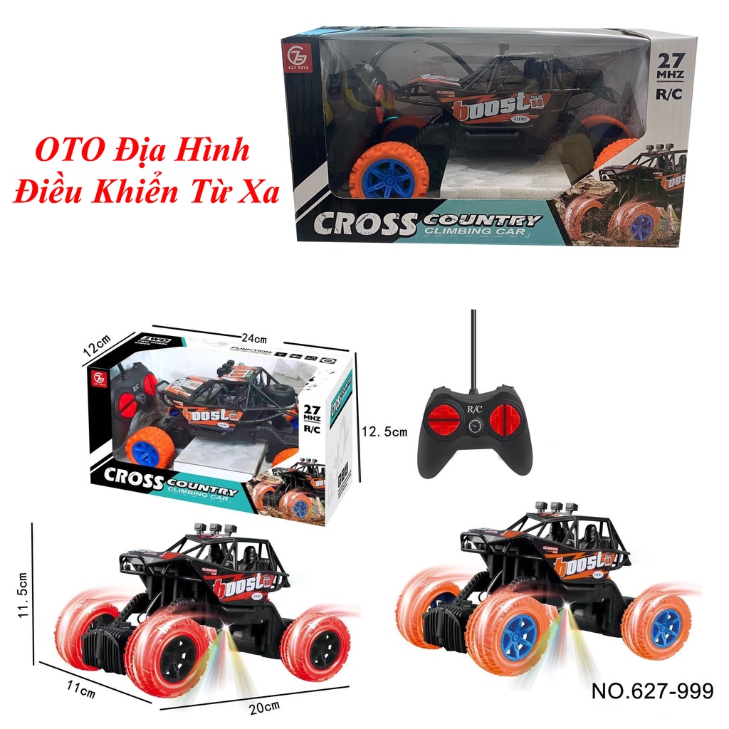 Đồ Chơi Xe OTO Điều Khiển Từ Xa – Xe OTO Địa Hình – Model 627-999