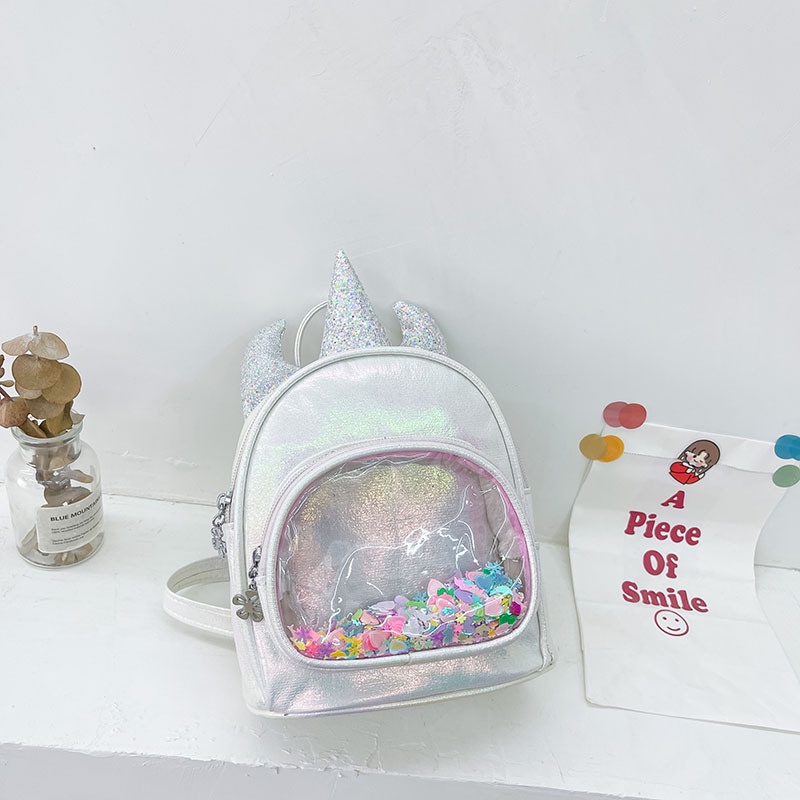 Balo kim tuyến có sừng mini đáng yêu
