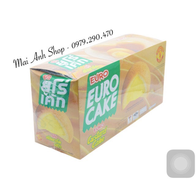 Bánh trứng Thái Lan - Hộp 12bánh x 17gram (về thêm vị socola - dâu - dưa lưới - lá dứa - chuối - capuchino)
