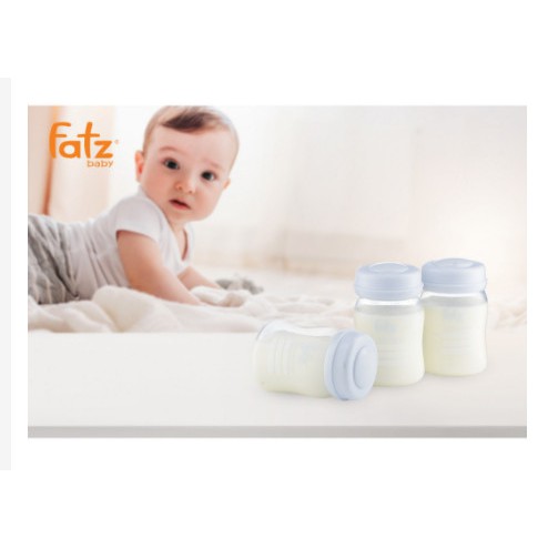 BỘ 3 BÌNH TRỮ SỮA 150ML FATZ BABY