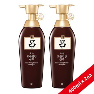 [Hàng mới về] Bộ 2 Chai Dầu Gội Đầu Ryo Heuk 400ml Giữ Tóc Dày Và Chắc Khỏe
