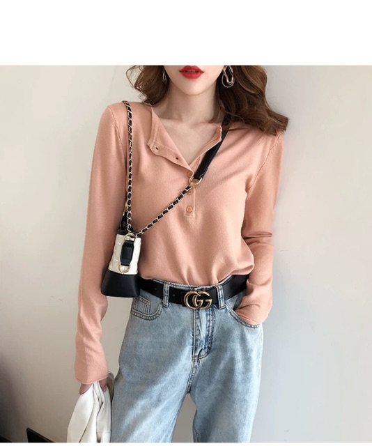 Áo len cài khuy Thu-Đông ĐANG SẴN