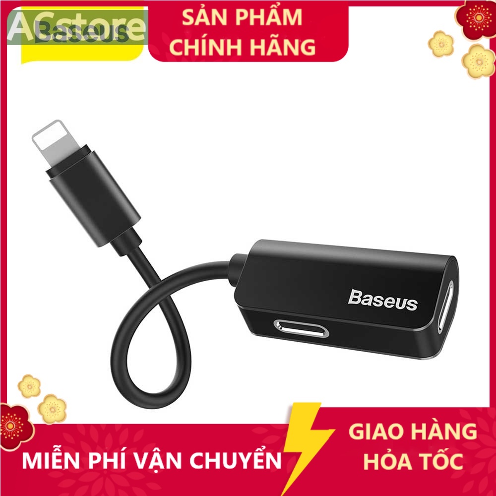 Bộ chuyển đổi cáp âm thanh bộ chuyển đổi kép sang Baseus L37 [ HSHOP ]
