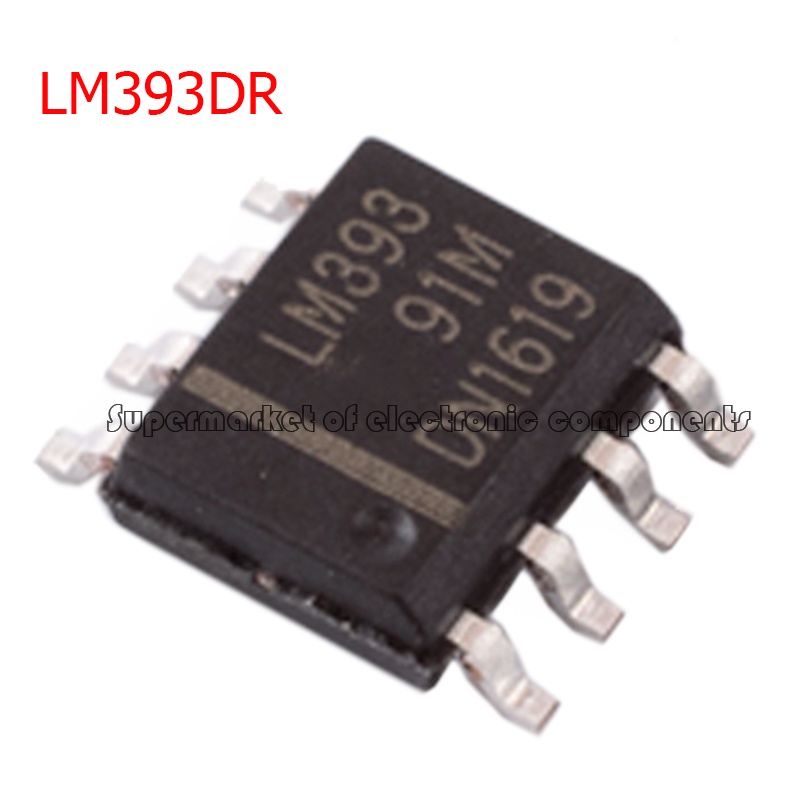 50 Cái LM393DR SOP-8 LM393 SOP SMD Mới Nguyên Bản