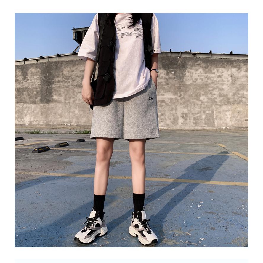 FS 0Đ_QUẦN SHORT NỮTHÊU CHỮ EDM