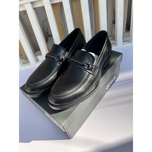 Giày tây lười Ecco da thật cao cấp