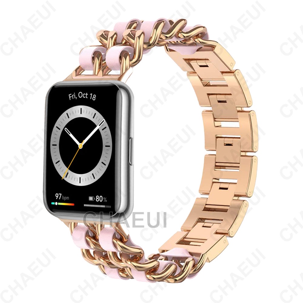 Dây Đeo Inox Cho Đồng Hồ Thông Minh Huawei Watch Fit 2/1