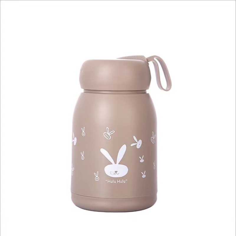 Nitrogen071 Bình Thủy tinh mini cầm tay cao cấp 330ml siêu tiện, mang theo tập gym,yoga,dạo bộ