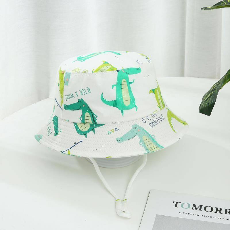 Mũ tai bèo in họa tiết hoạt hình phong cách Hàn Quốc thời trang dễ thương cho bé