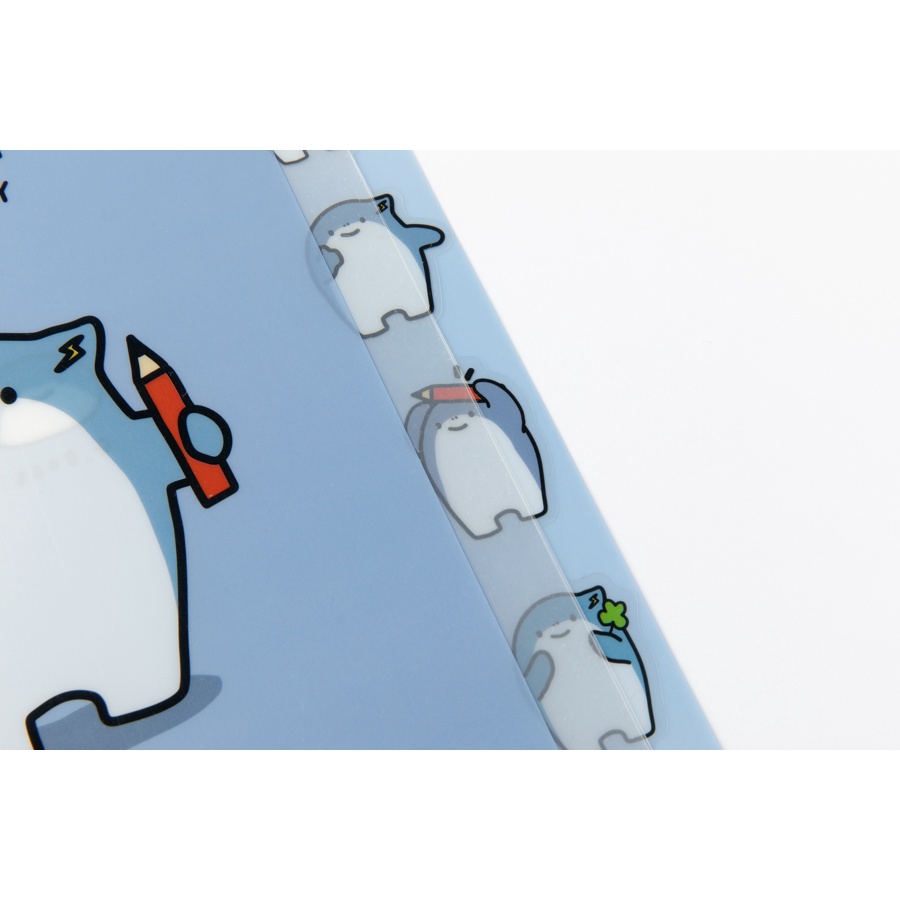 Bìa Đựng Tài Liệu ARTBOX Hàn Quốc Họa Tiết Nhân Vật Boss Đáng Yêu 5 Ngăn Tiện Lợi