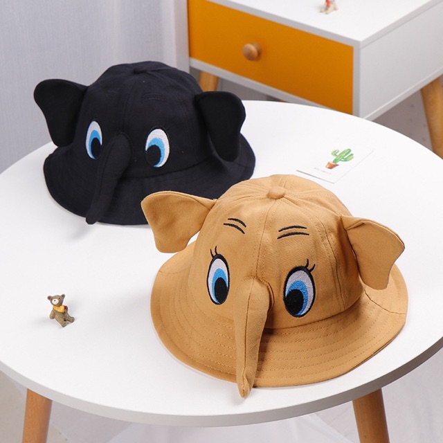 Mũ Voi 3D tròn vành độc đáo cho bé