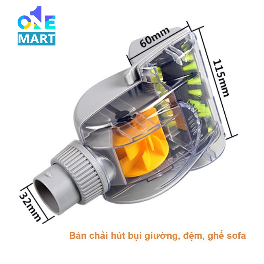 Đầu hút rung bụi chăn đệm sofa cho máy hút bụi Yangzi X vàng (đi kèm máy Yangzi X vàng) Kèm video hướng dẫn tháo lắp