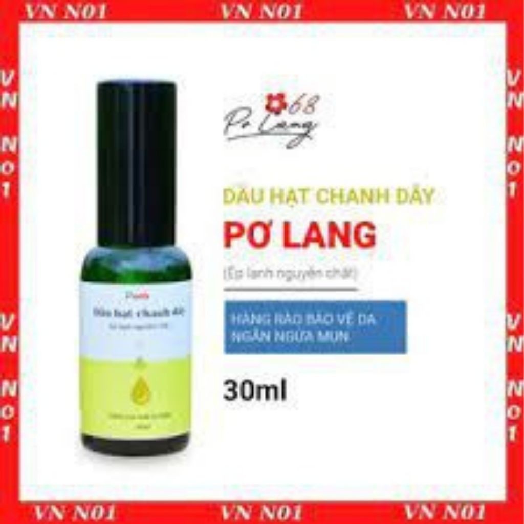 DẦU HẠT CHANH DÂY ÉP LẠNH PƠ LANG NGUYÊN CHẤT TỰ NHIÊN 10/30 ml