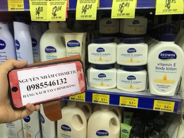 Kem Dưỡng Da REDWIN VITAMIN E Cream 300g  ÚC