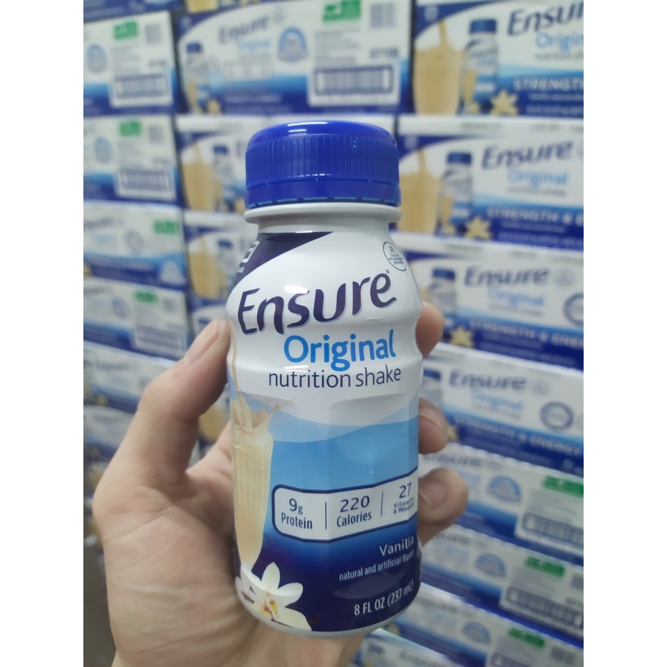 Sữa nước Ensure Abbott 237ml nội địa Mỹ Extaste
