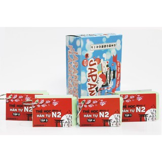 Thẻ Học Hán Tự Tiếng Nhật N2 - Flashcards Kanji Thượng Cấp (Tái Bản Mới Nhất)