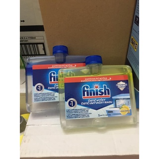 Combo 2 chai Dung dịch vệ sinh máy rửa bát Finish 250ml (thị trường Đức) - Giao ngẫu nhiên dùng cho máy rửa bát