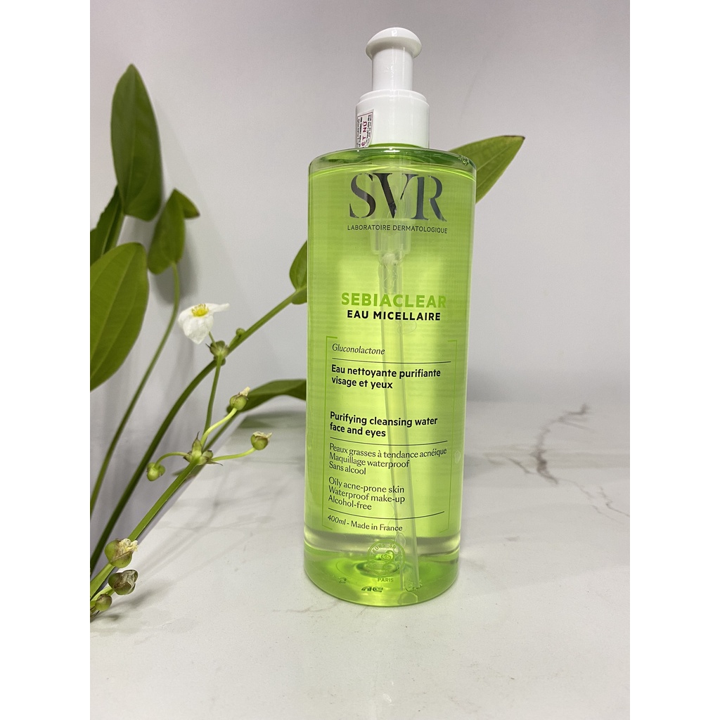 Nước Tẩy Trang SVR SEBIACLEAR Eau Micellaire - Làm Sạch và Giúp Loại Bỏ Dầu Cho Da 75ml - 400ml  - 𝐃𝐫.𝐋𝐲́ 𝐇𝐨𝐚̀𝐧𝐠 | BigBuy360 - bigbuy360.vn
