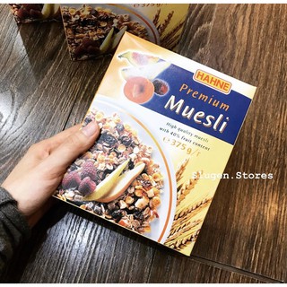 Ngũ cốc Muesli fruil  hiệu Hahne 375g
