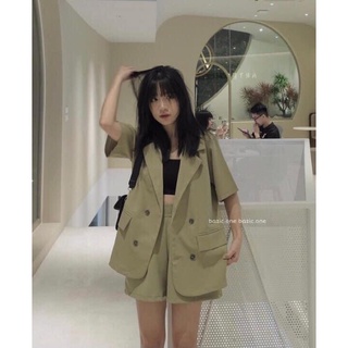 Set vest bộ sang chảnh
