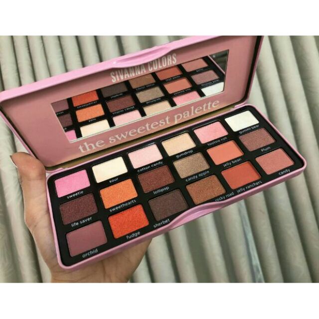 Bảng phấn mắt Sivanna colors Chocolate &  Sweetest Palette