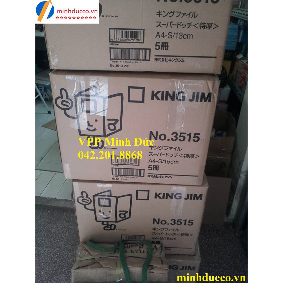 File còng ống A4 Kingjim 15cm-3515