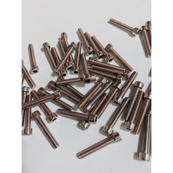 Ốc bulong M5 5li 5li15 5li20 5li25 5li30 phân đầu lục giác chất liệu Inox không gỉ thông dụng nhiều loại xe