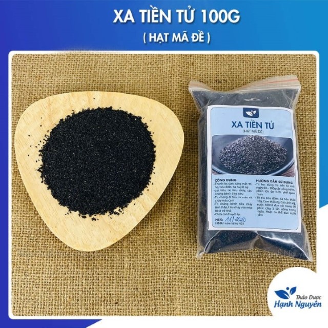 Xa tiền tử 100g (Sa tiền tử,hạt mã đề) - Thảo Dược Hạnh Nguyên