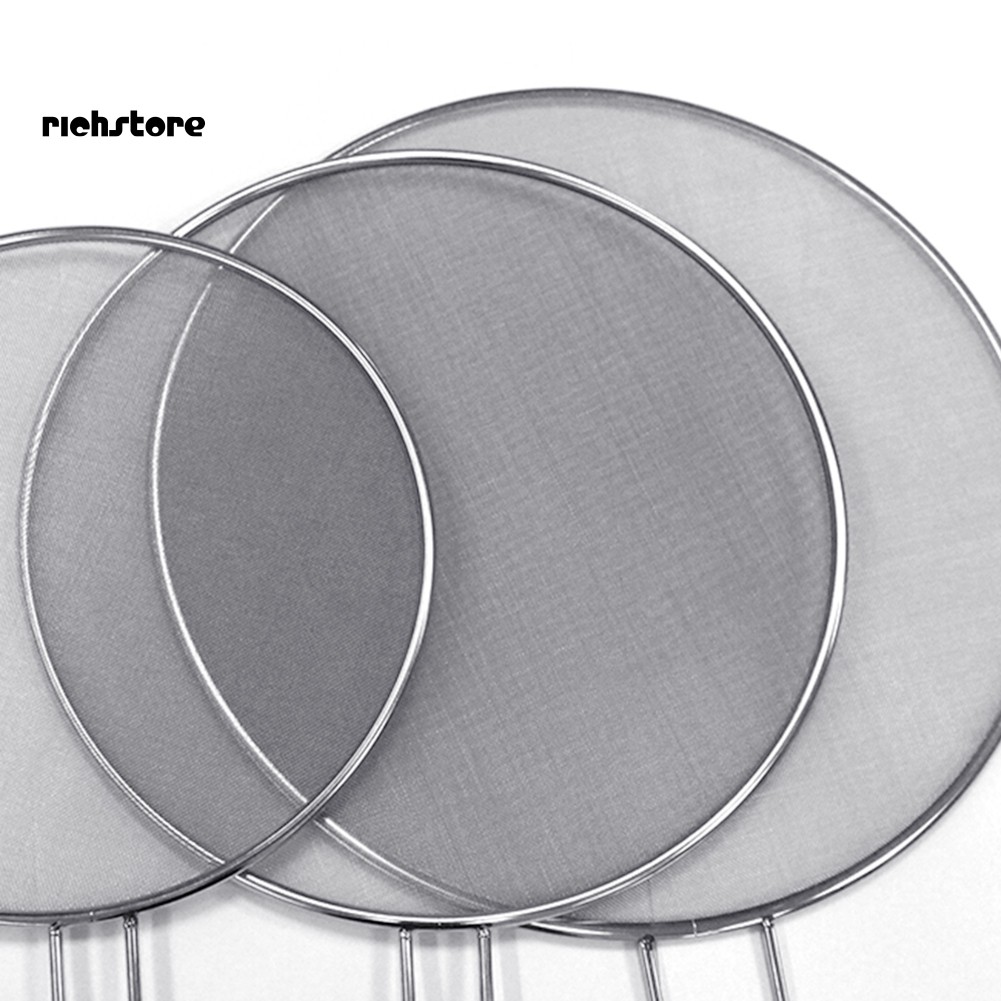 Nắp Đậy Chảo Chiên Chống Tràn Chống Dầu Bằng Thép Không Gỉ Ốp