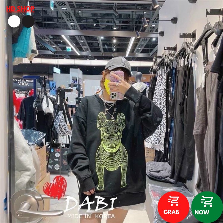 Áo Sweater Nỉ Bông Chú Chó Thu Đông Ulzzang Unisex Form Rộng - HD Shop Quần Áo Thời Trang | WebRaoVat - webraovat.net.vn