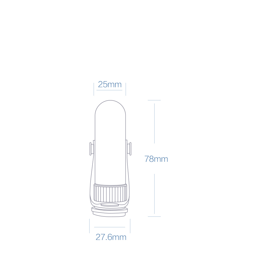 Đèn Led Mini Xoay 360 Độ Có Đế Nam Châm Tiện Dụng