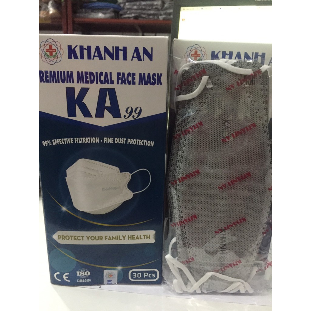 Khẩu trang 4D/KA99  KHÁNH AN CÔNG NGHỆ HÀN QUỐC