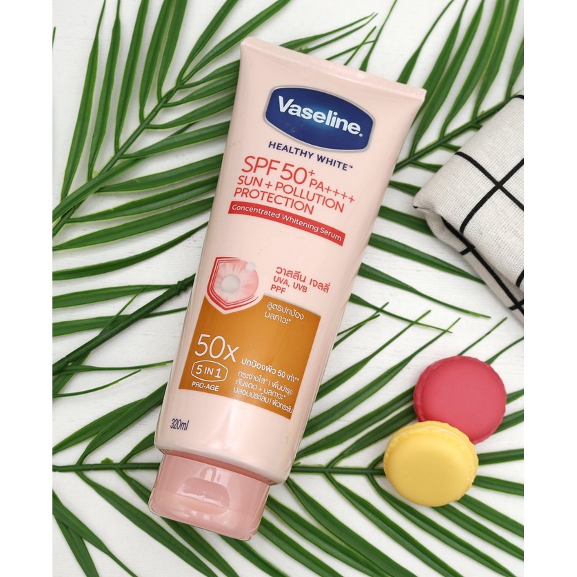 Dưỡng Body Vaseline 50x Thái 320ml