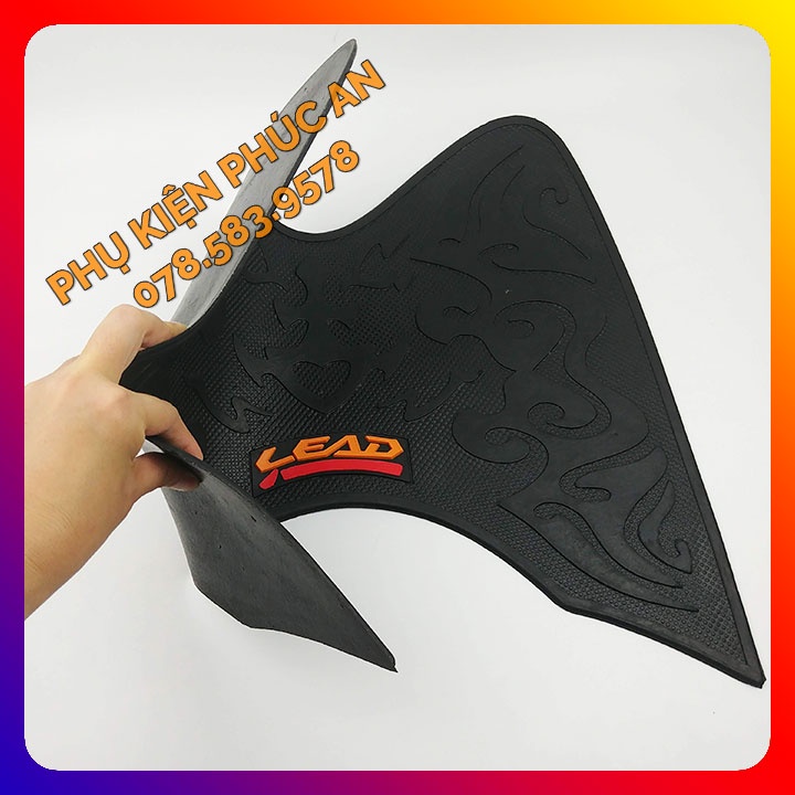 Thảm lót CAO SU trải sàn xe LEAD gác để chân trước 2009 2010 2011 2012 2013 2014 2015 2016 2017 2018 2019 2020 2021 2022