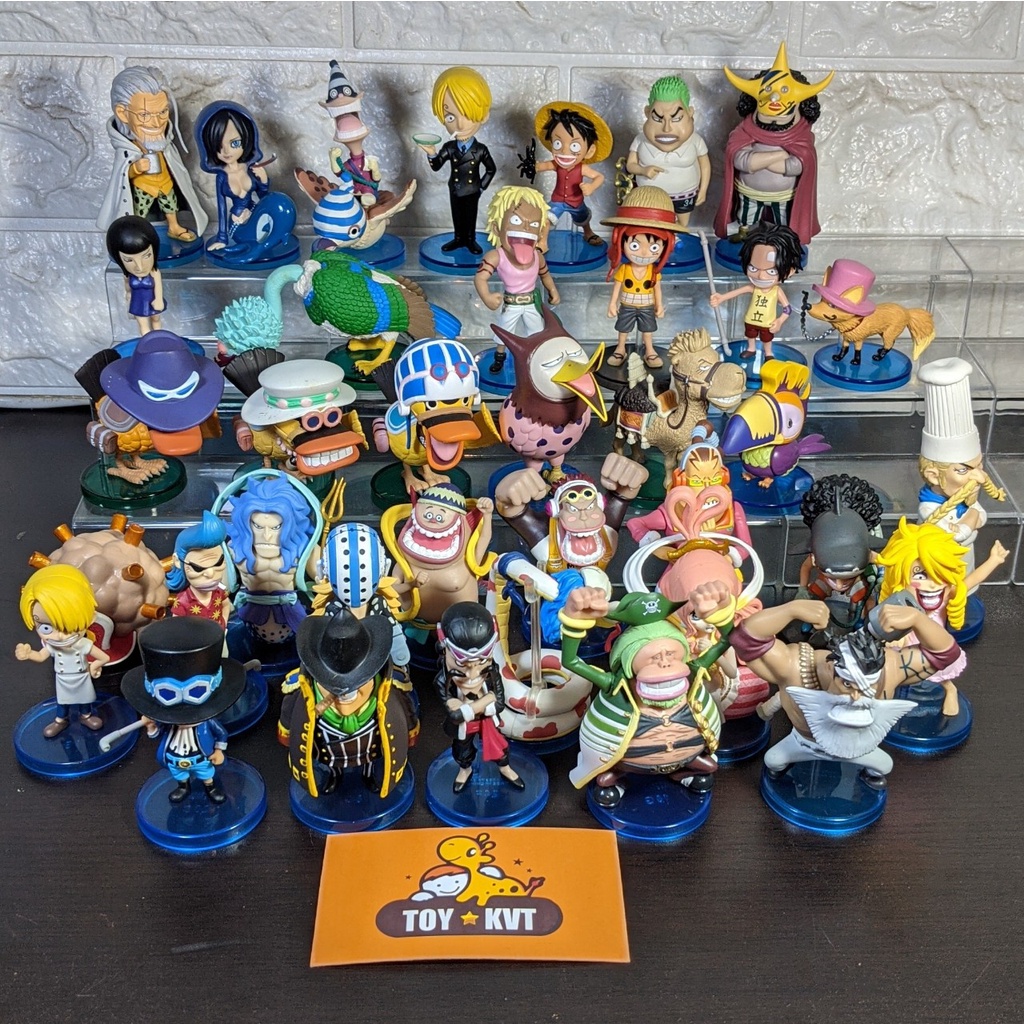 Mô Hình P2 One Piece Dòng WCF Chính Hãng Tổng Hợp Banpresto Vua Hải Tặc Chibi