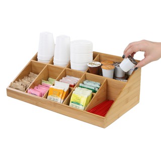 Khay chia đồ đa năng 11 ngăn cao cấp làm từ 100% tre tự nhiên - khay đựng đồ bằng tre cao cấp [AUSTIN-11]